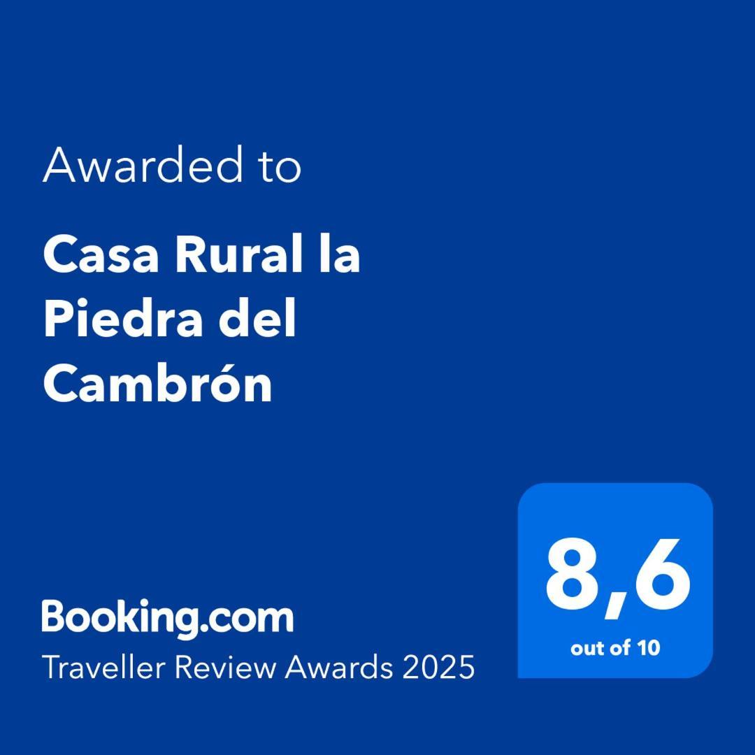 Casa Rural La Piedra Del Cambron Villaverde De Guadalimar Екстериор снимка